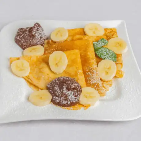 Naleśniki z nutellą i bananem